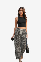 Womens Leopard High Waisted Jeans | CicyBell