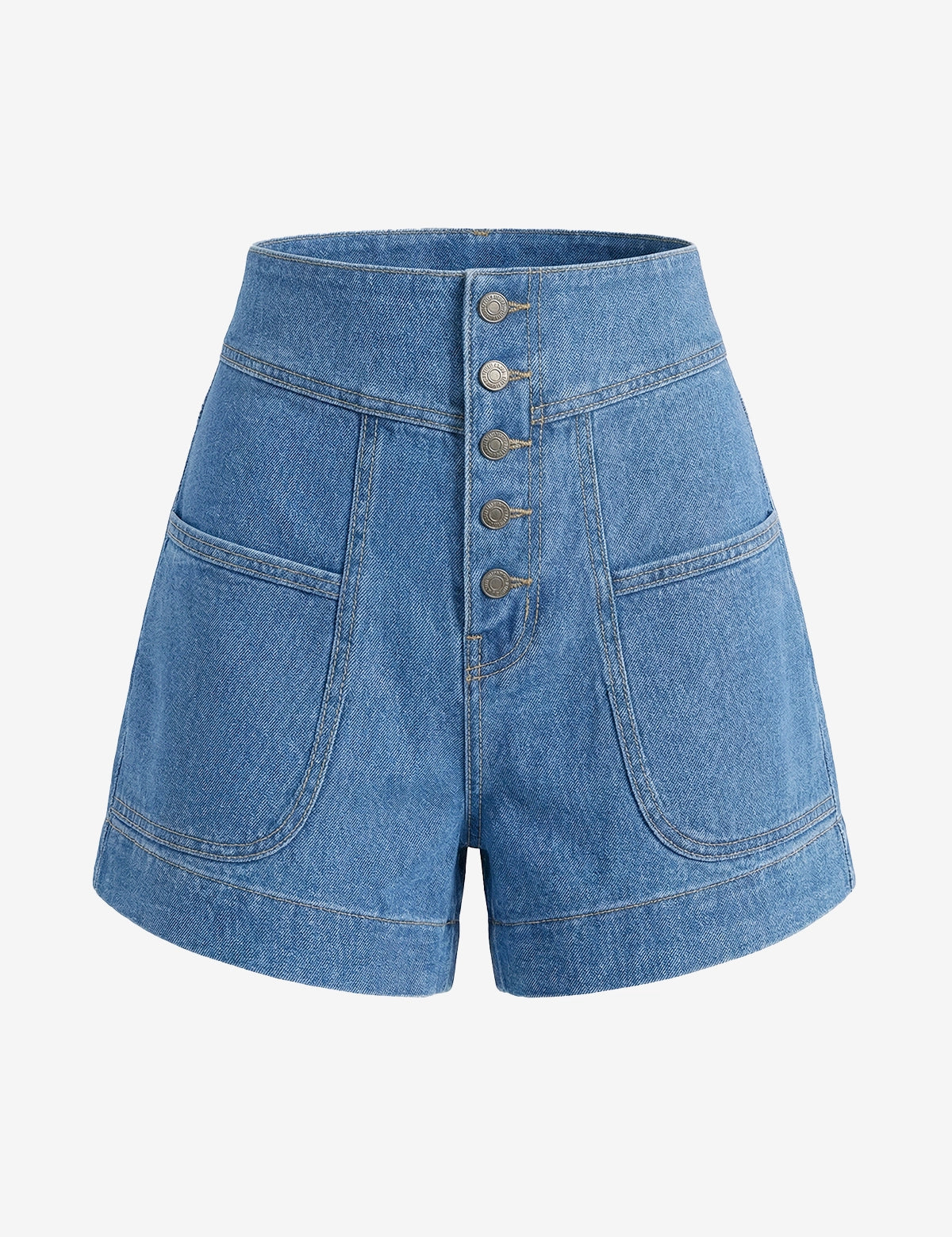 CicyBell-Womens-LightBlue-Shorts-J7K141_1.webp