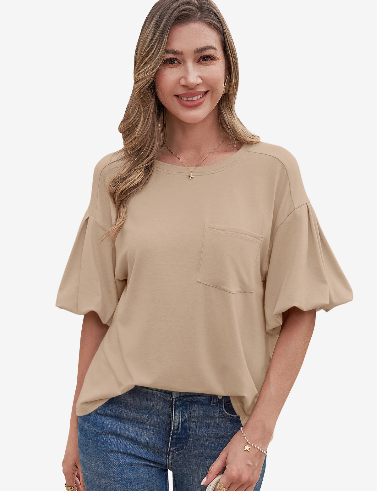 CicyBell-Womens-LightKhaki-T-Shirts-H5N993_1.webp