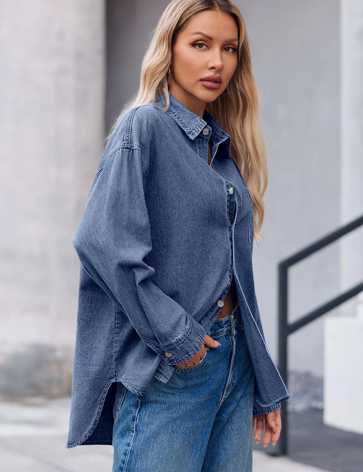 CicyBell-Womens-Navy-DenimShirt-H9H330_4.webp