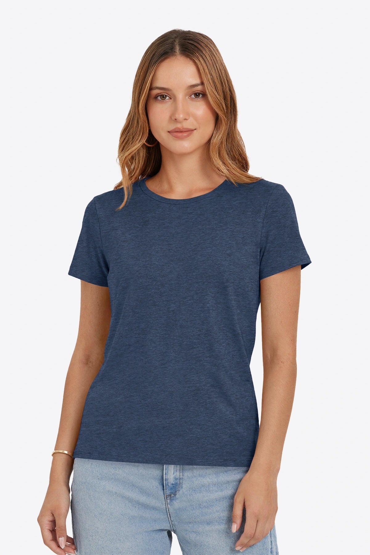 Womens Navy Short Sleeve Shirts | CicyBell