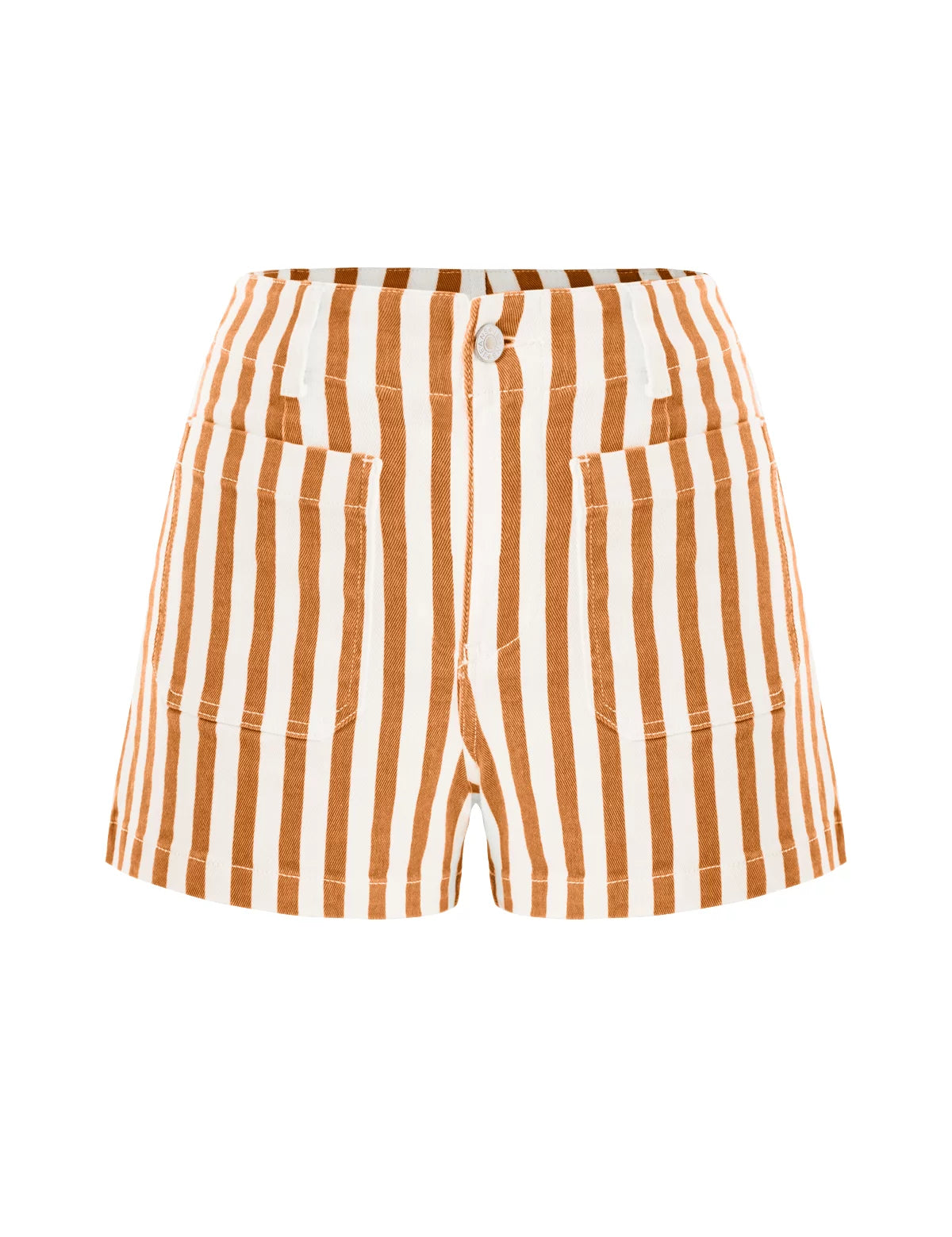 CicyBell-Womens-OrangeSummer-Striped-Shorts-NX2595_1.webp