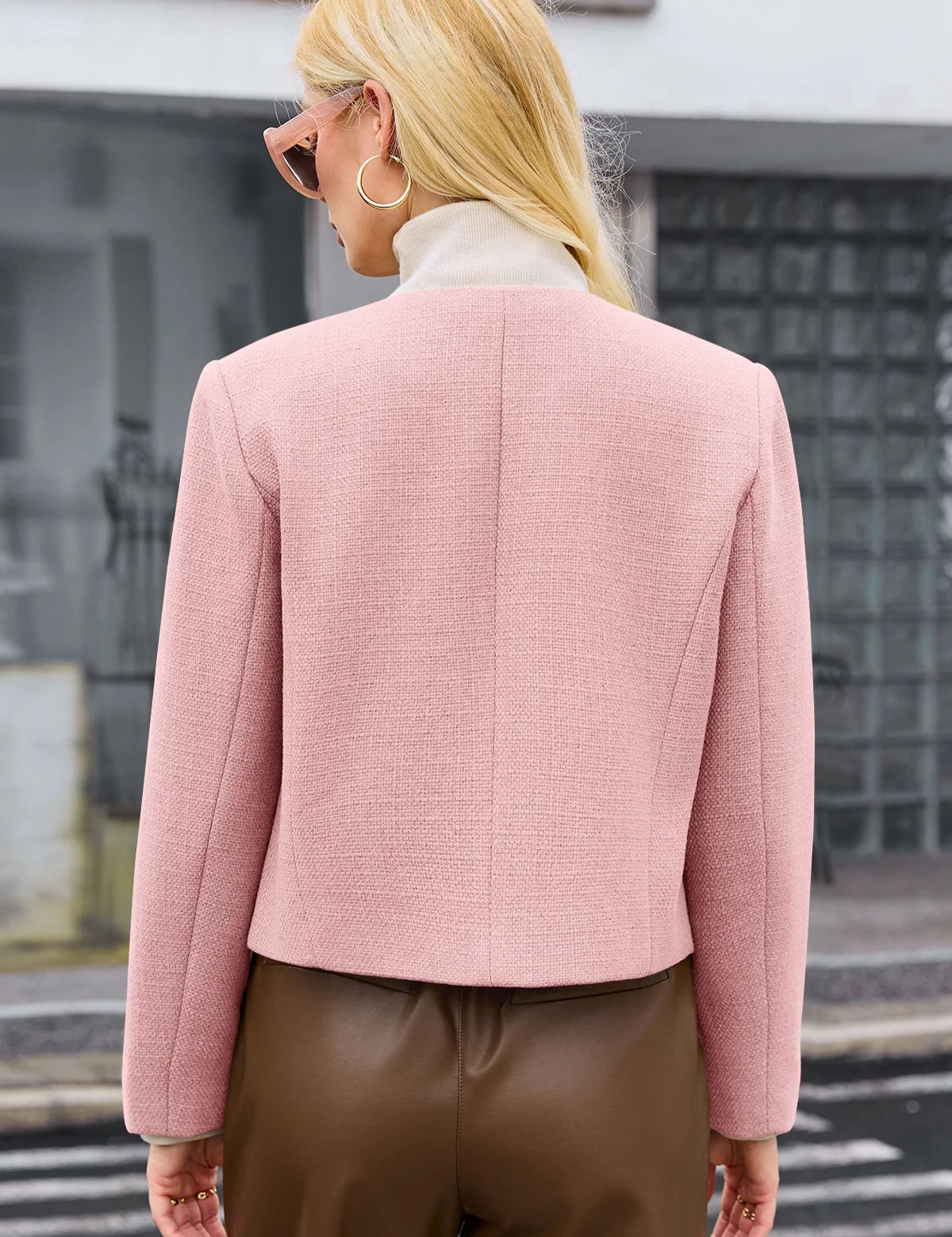 CicyBell-Womens-Pink-Cropped-Tweed-BlazerJackets-RP6129_5.webp