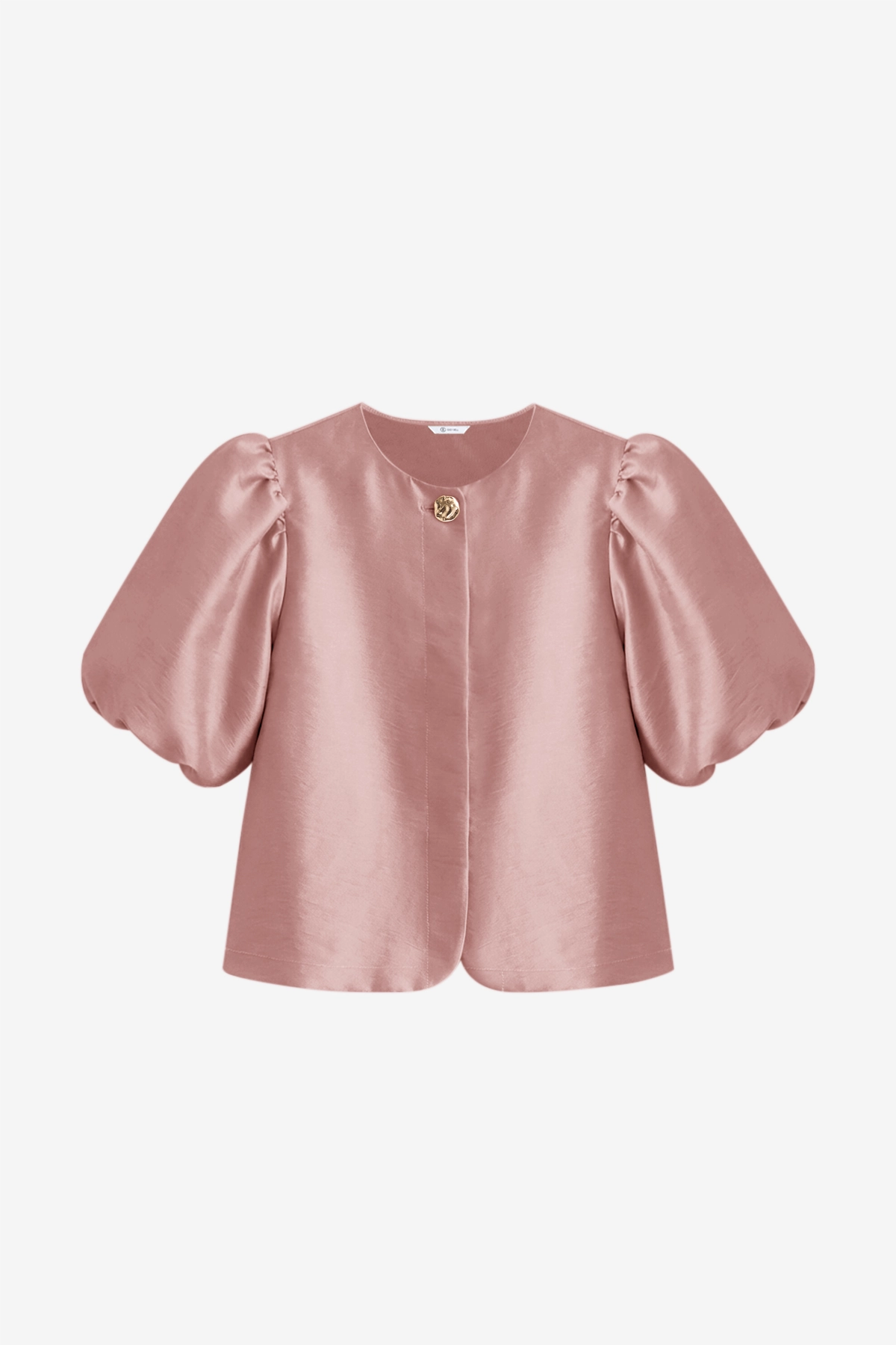 Womens Pink Silk Satin Button Down Shirts | CicyBell