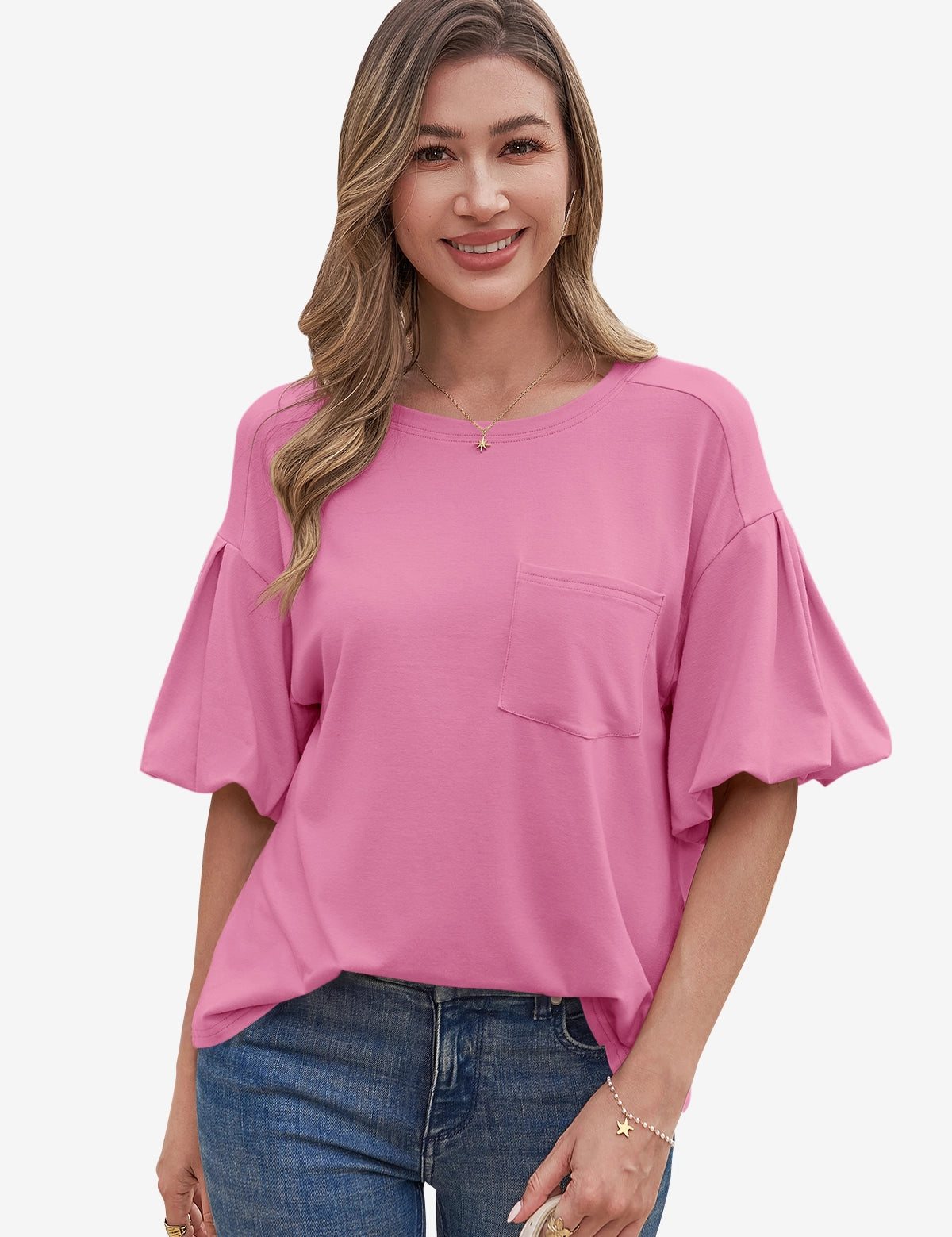CicyBell-Womens-Pink-T-Shirts-H5N993_1.webp
