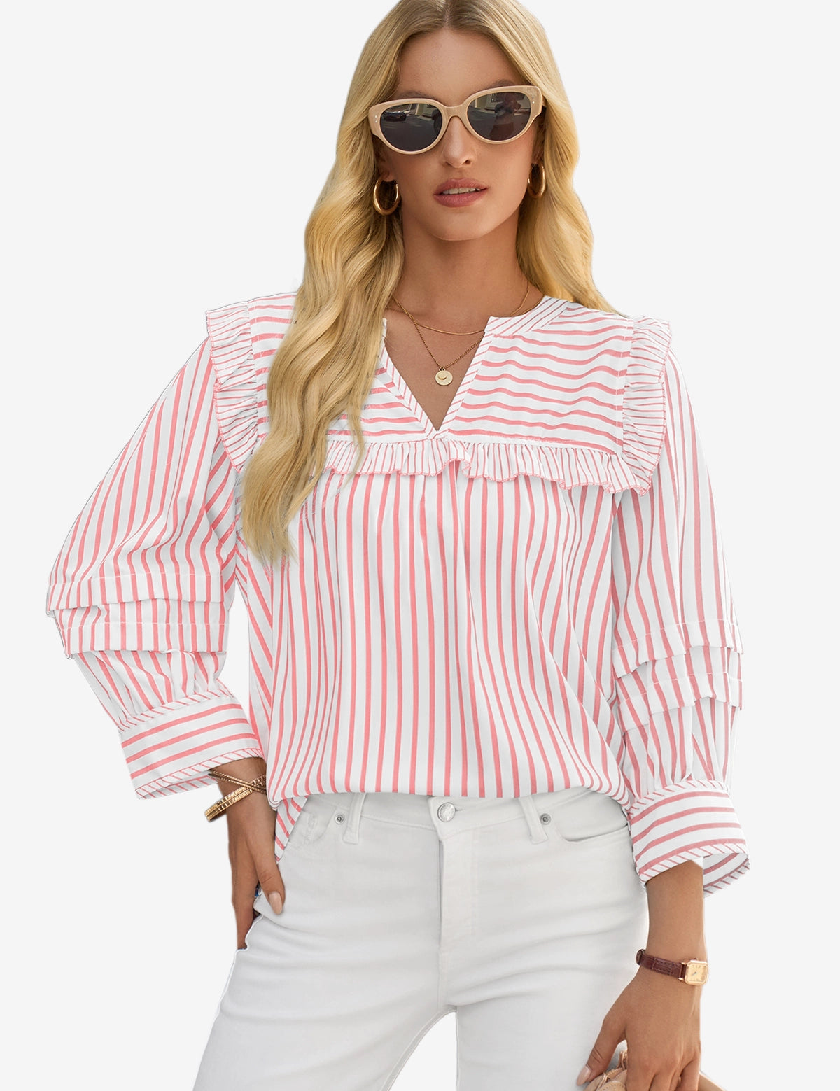 CicyBell-Womens-Pink-Tops-J7K213_1.webp