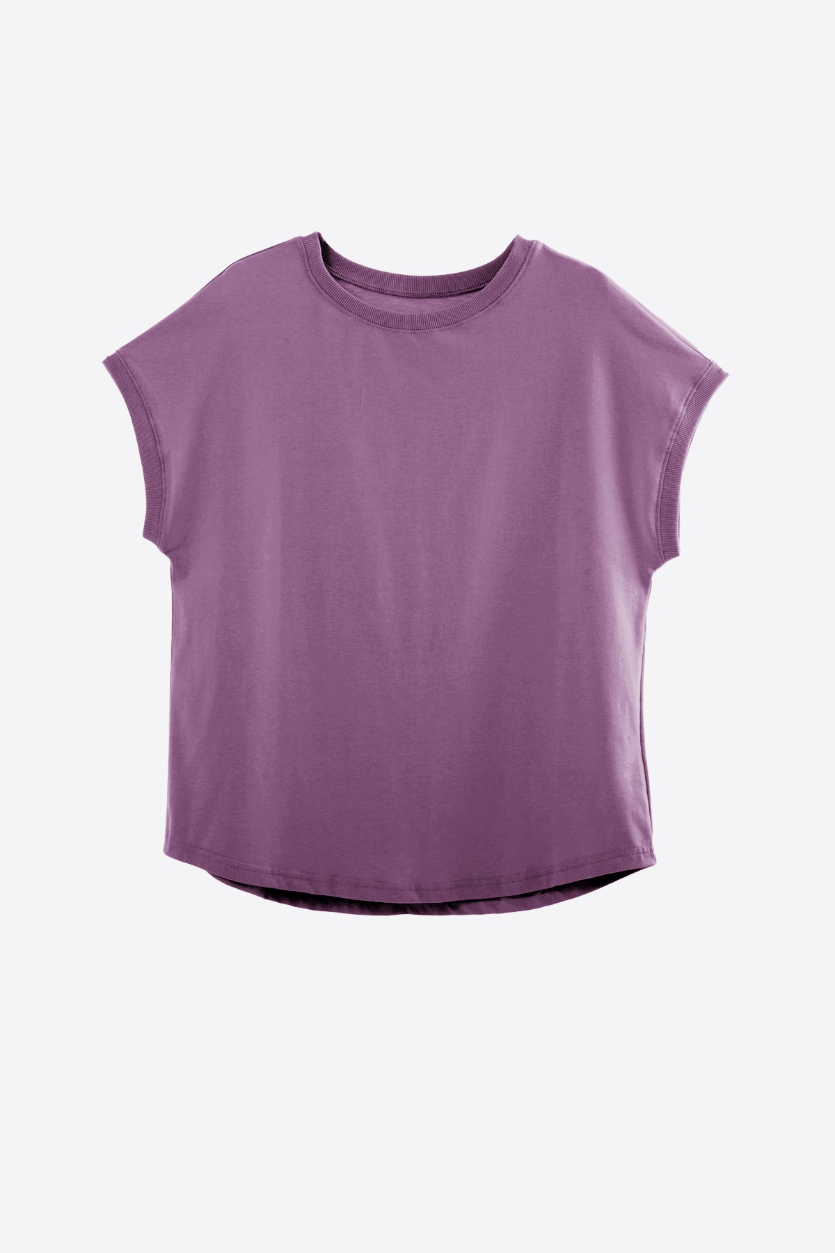 Womens Purple Summer Cap Sleeve | CicyBell
