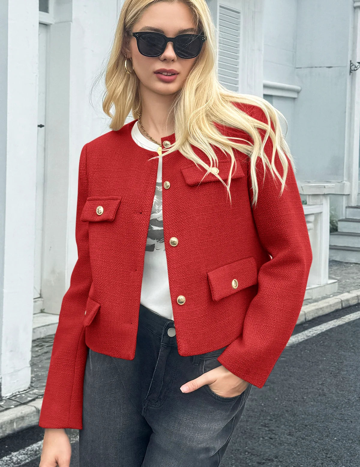 CicyBell-Womens-Red-Cropped-Tweed-BlazerJackets-RP6129_2.webp