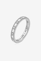 Womens White Matching Couple Rings | CicyBell