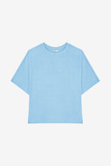 Womens Sky Blue Half Sleeve T-Shirts | CicyBell