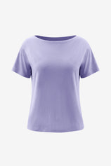 Womens Violet Oversized T-Shirts  | CicyBell