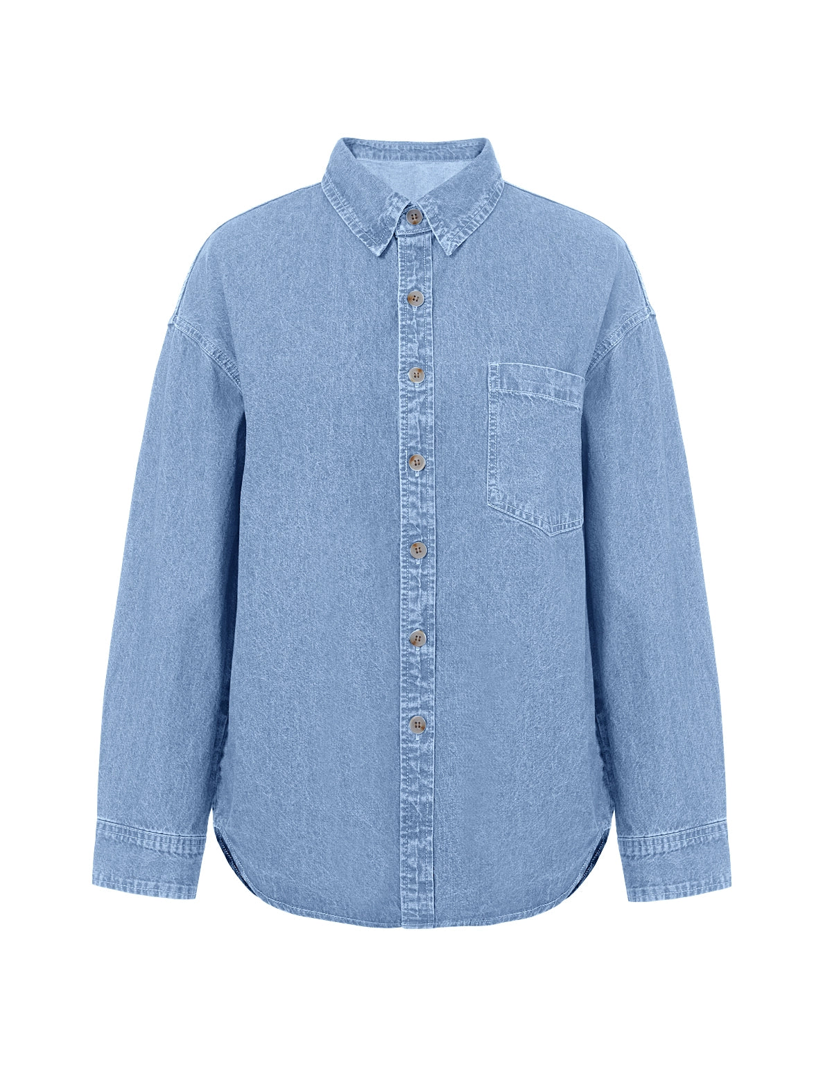 CicyBell-Womens-WashedBlue-DenimShirt-H9H330_1.webp