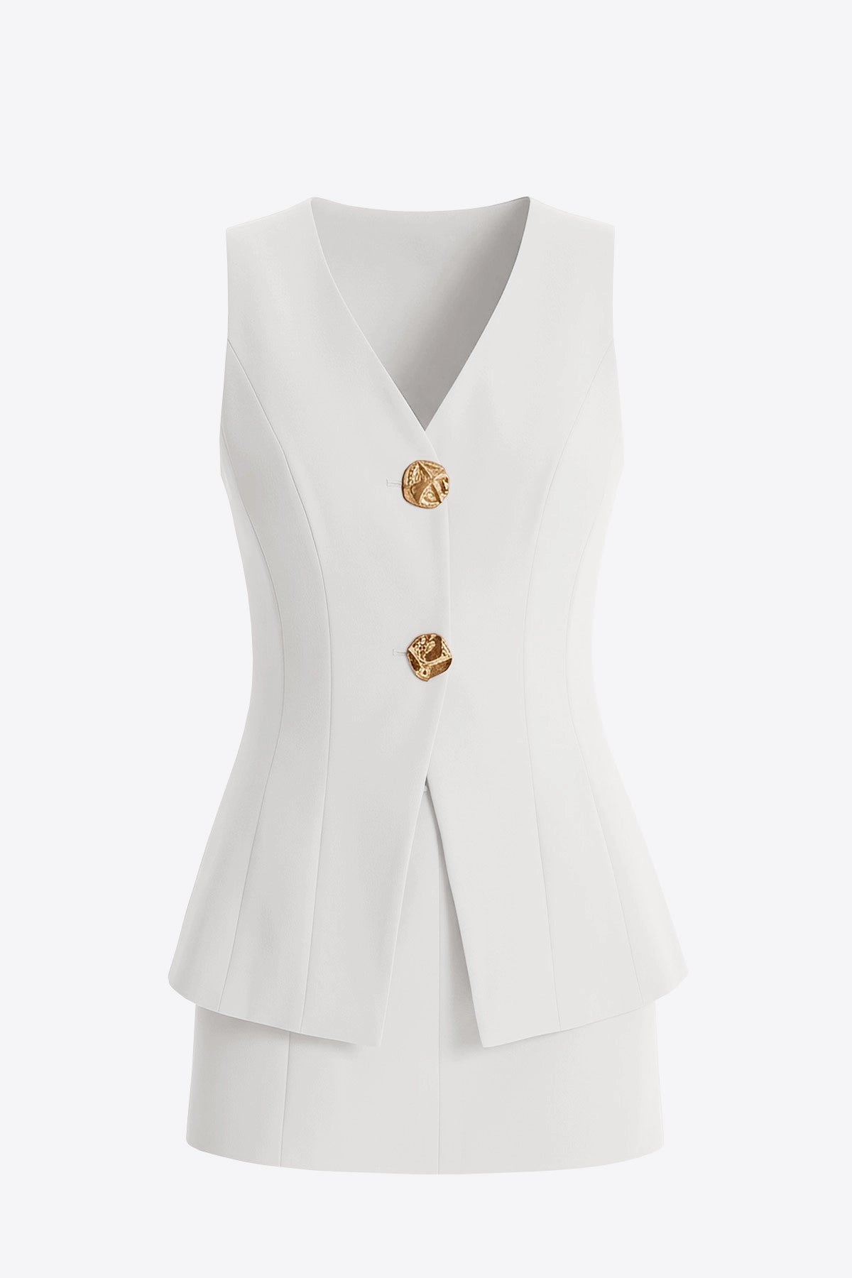 Womens White 2 Piece Skirt Sets | CicyBell