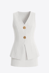 Womens White 2 Piece Skirt Sets | CicyBell