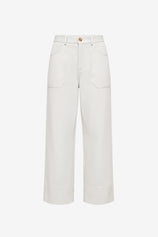 Womens White Wide Leg Flare Pants  | CicyBell
