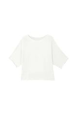 Cicy Bell Womens White Half Sleeve Sweaters