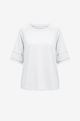 Womens White Oversized T-Shirts  | CicyBell