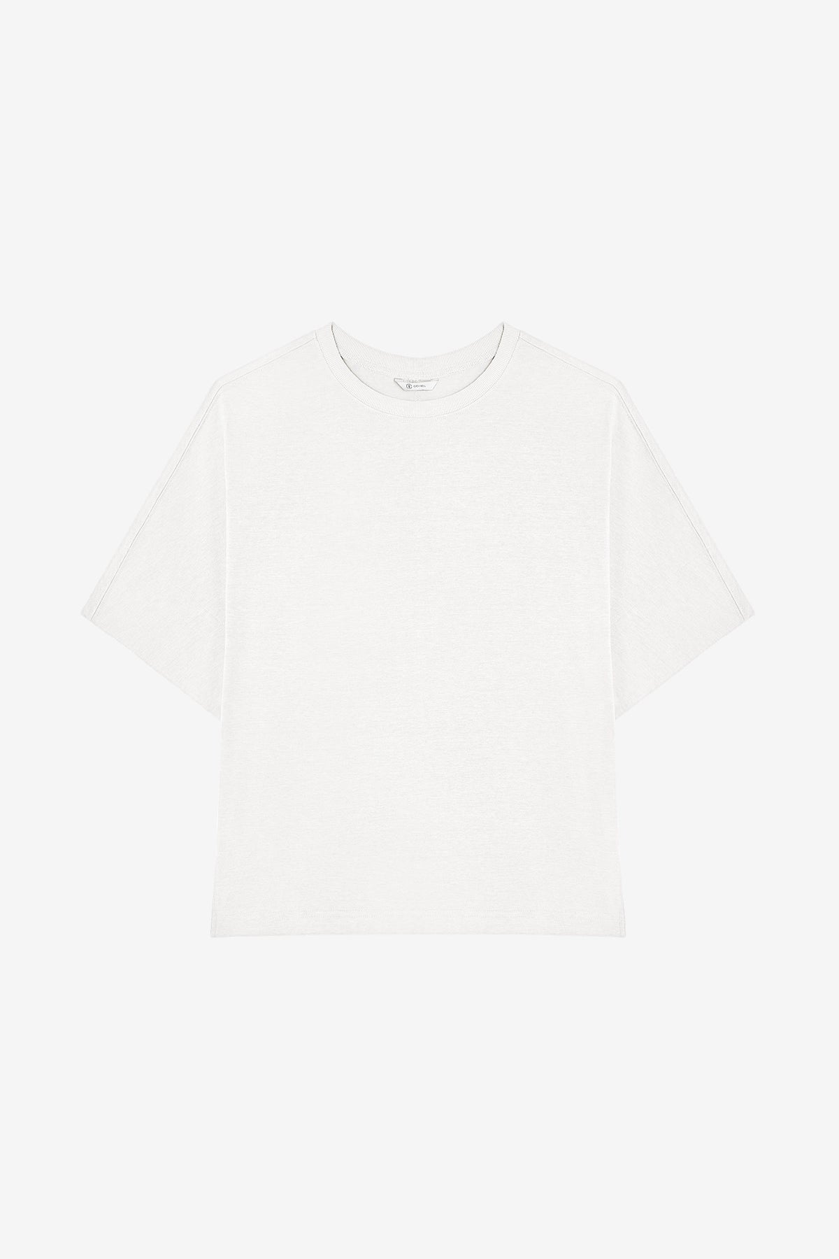 Womens White Half Sleeve T-Shirts | CicyBell