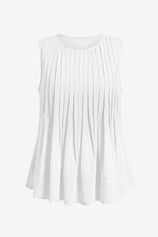 Womens White Peplum Casual Babydoll Tops | CicyBell