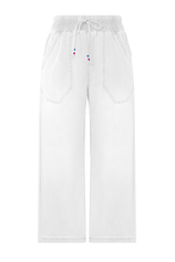 Cicy Bell Womens White High Waisted Baggy Jeans