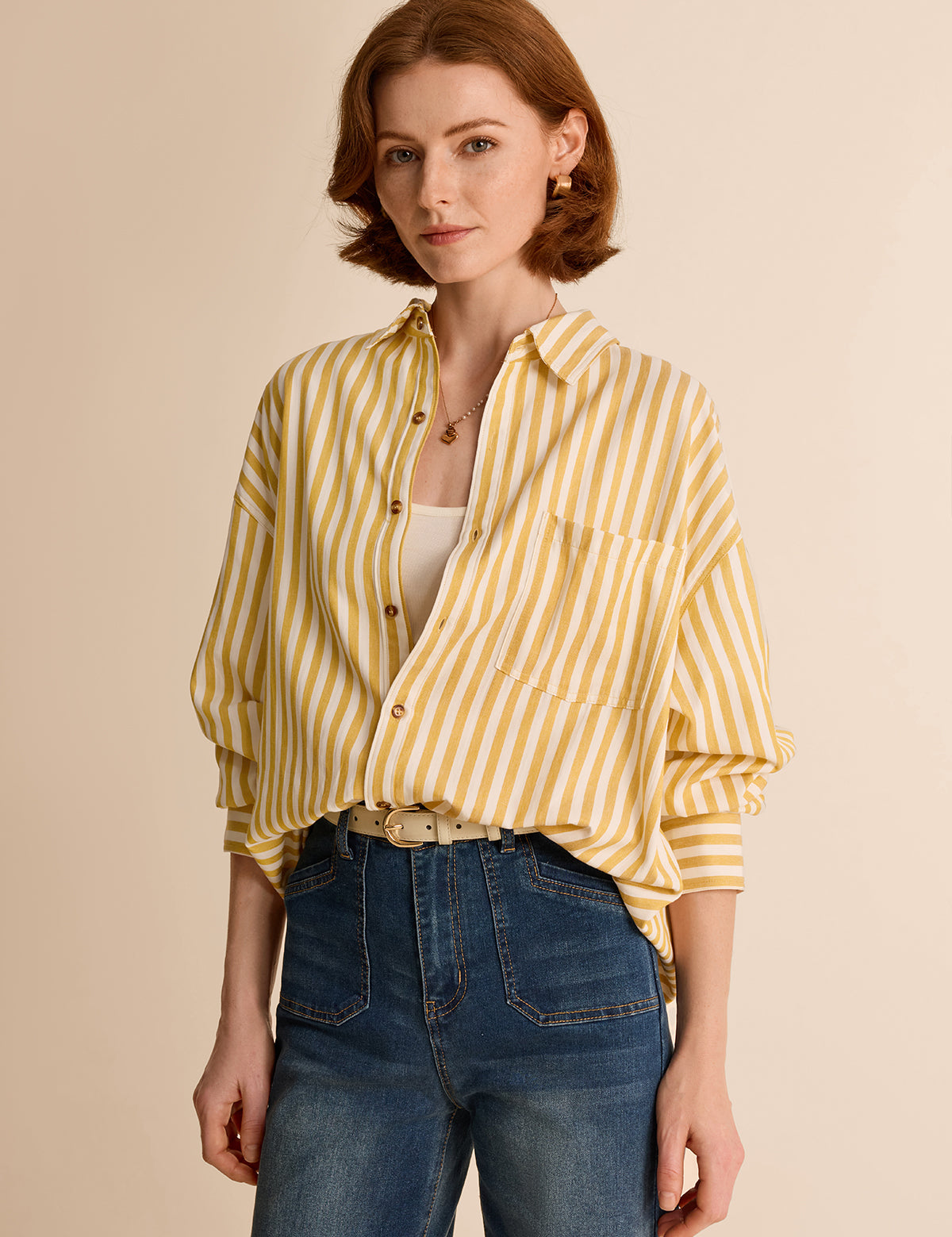 CicyBell-Womens-Yellow-Striped-Shirts-H5N8045_2.webp