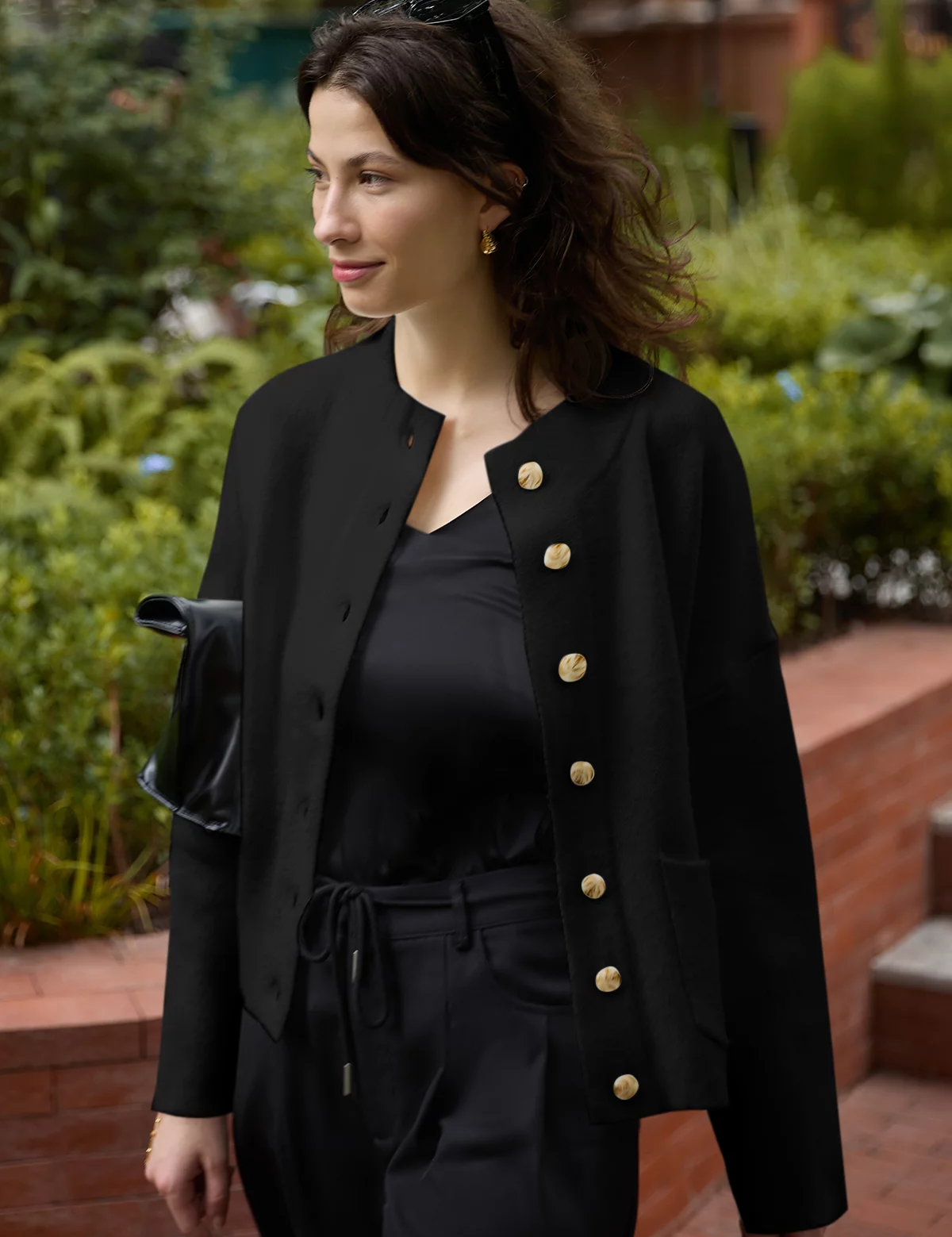 CicyBellWomensBlackCardigansH5N9074.webp