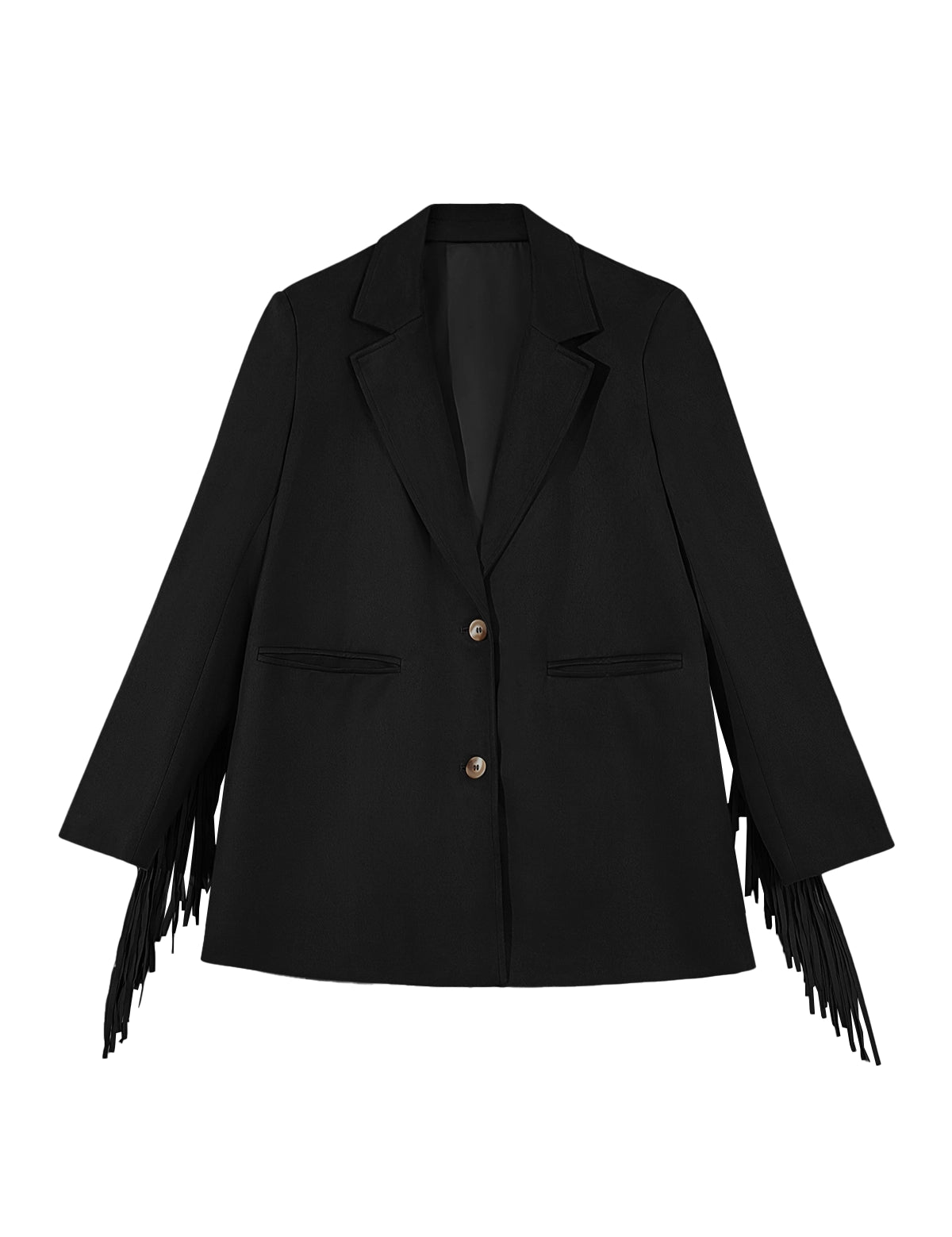 CicyBellWomensBlackFringeJacketRT82251.webp