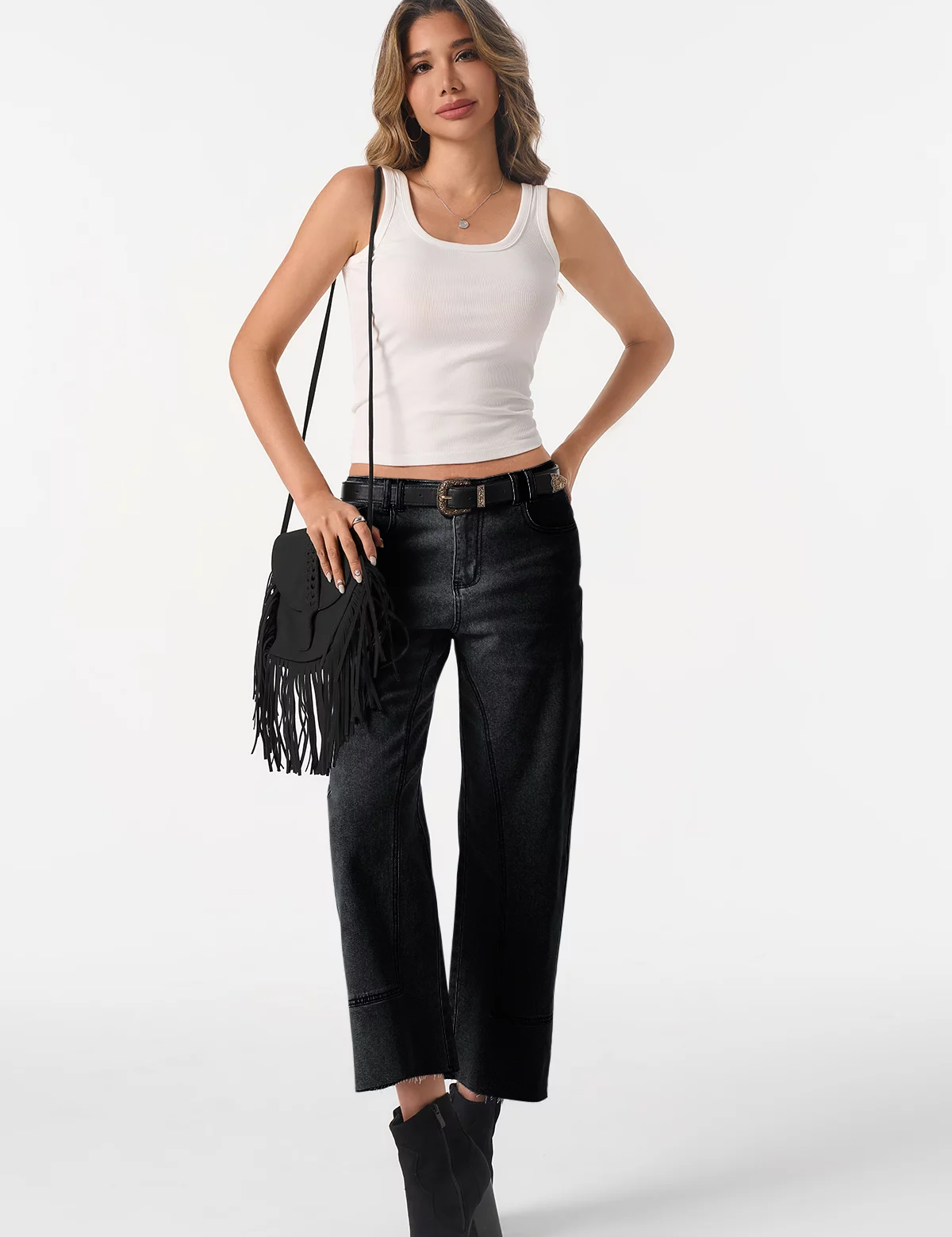 CicyBellWomensBlackJeansH5N8545.webp