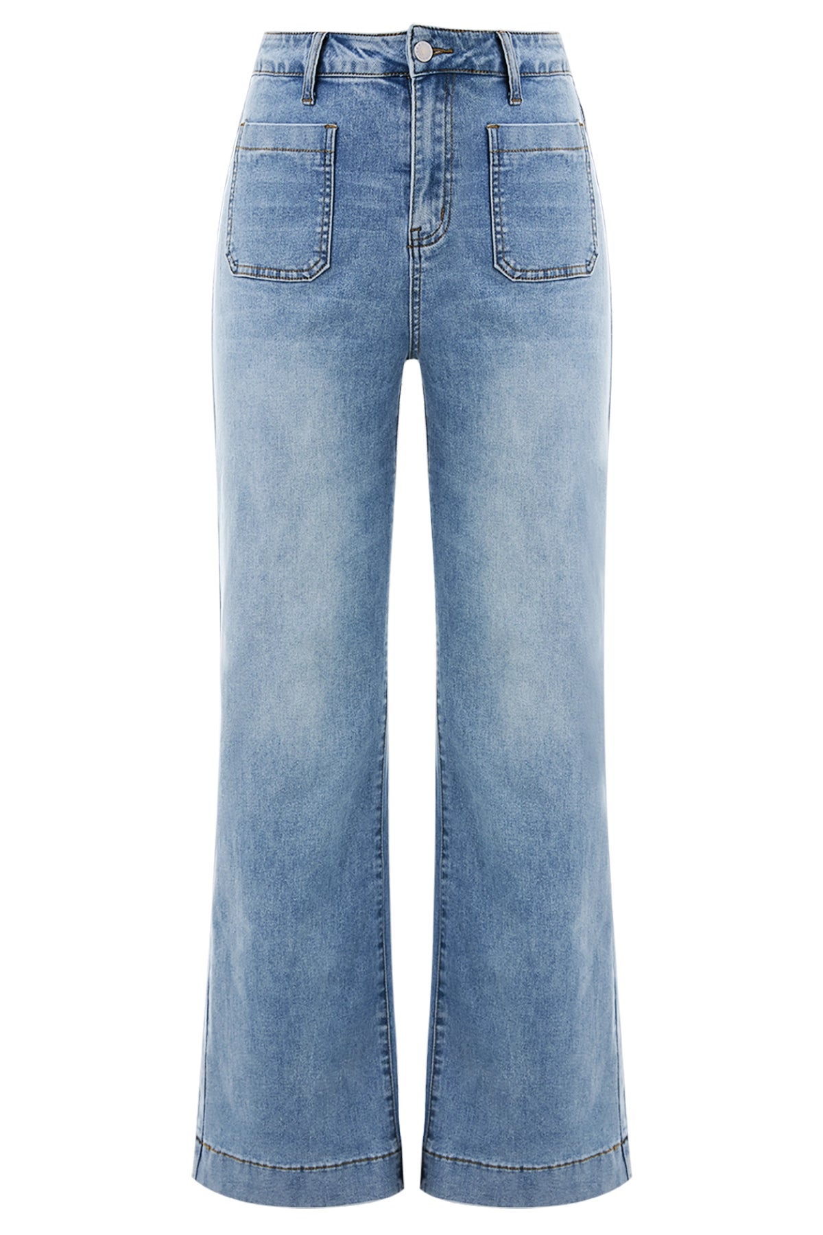 Cicy Bell Womens Light Blue Jeans