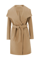 Cicy Bell Womens Khaki Pea Coat