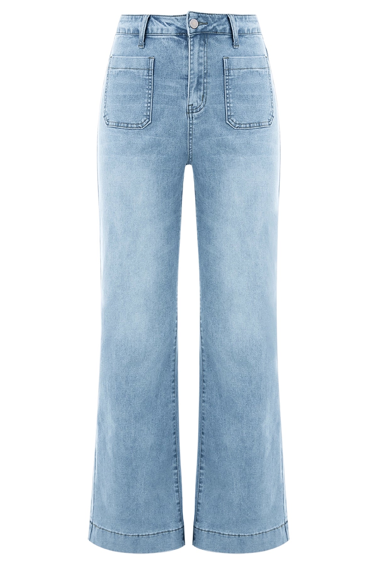 Cicy Bell Womens Light Blue Jeans