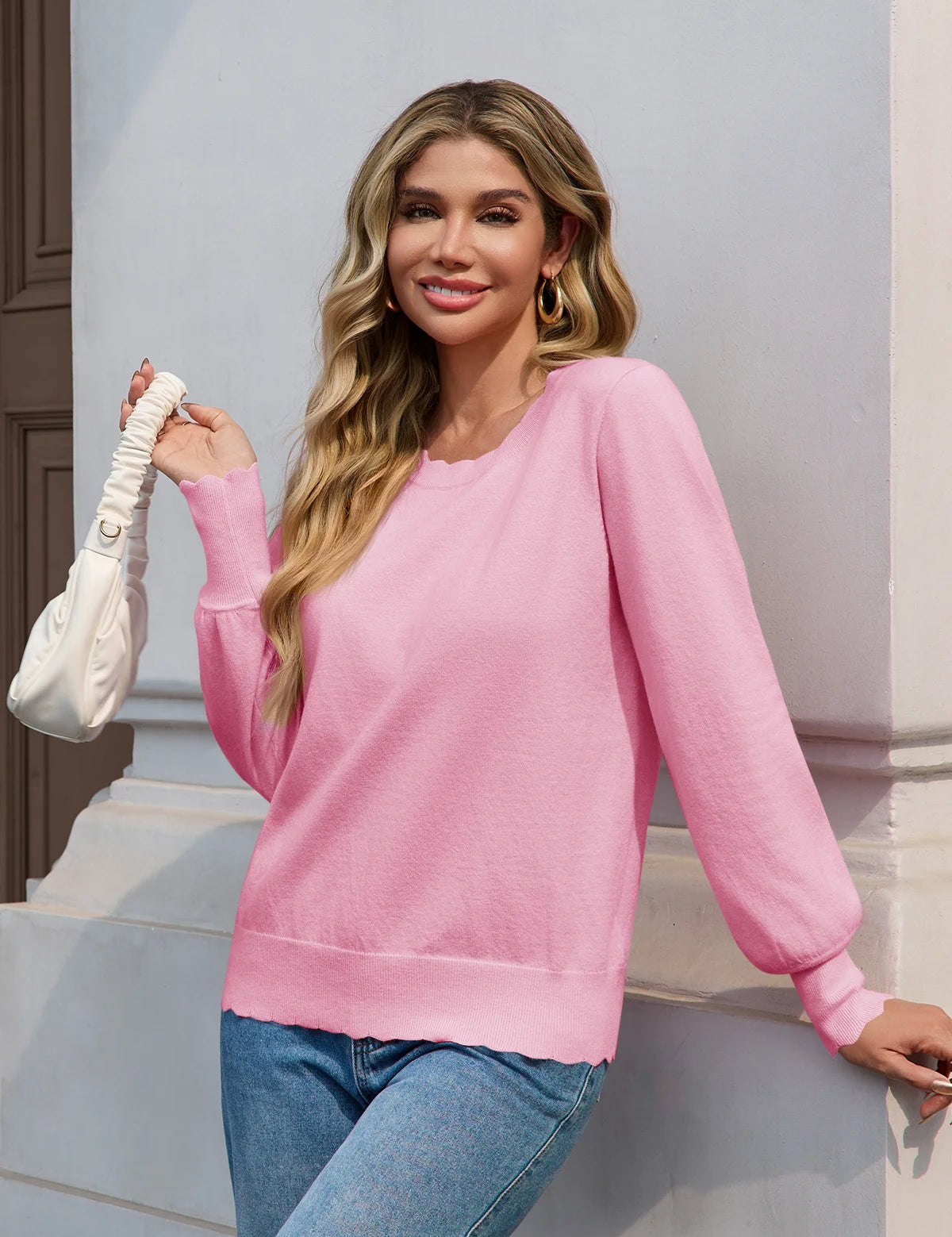 CicyBellWomensPinkPulloverTopsH9H4283.webp