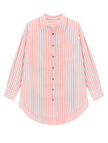 Cicy Bell Womens Pink Striped Shirts