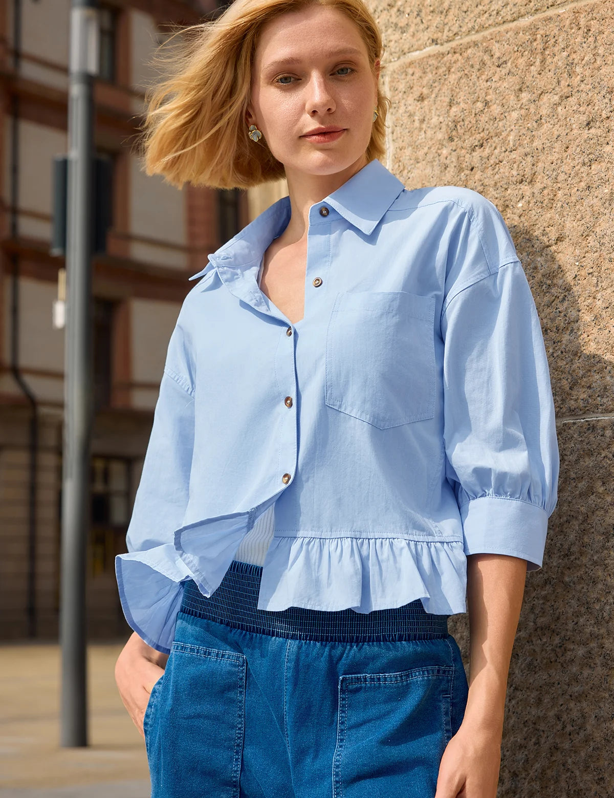 CicyBellWomensSkyBlueCroppedShirtsM5A724TL2.webp