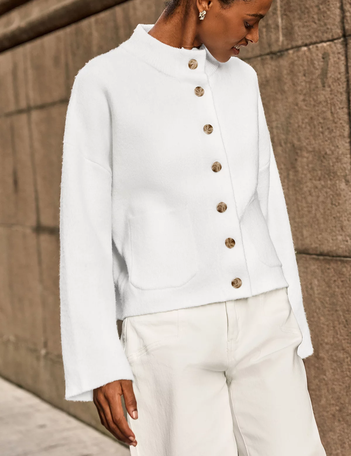 CicyBellWomensWhiteCardigansH5N9074.webp