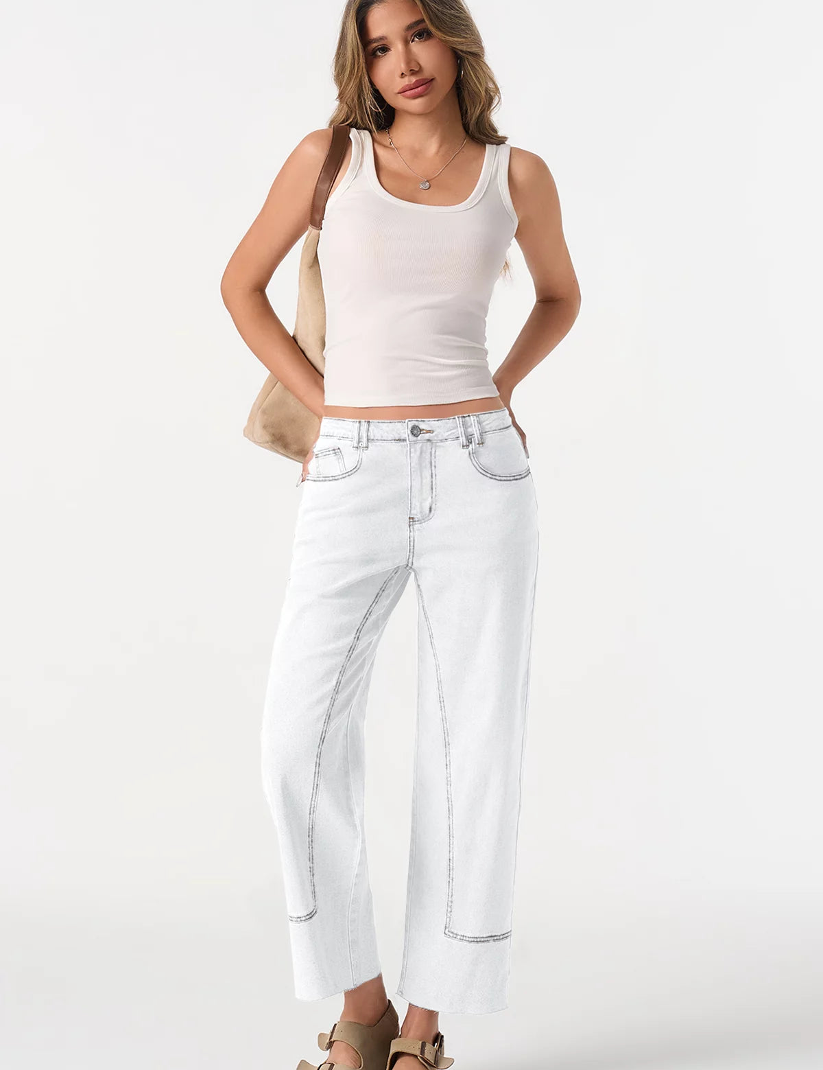 CicyBellWomensWhiteJeansH5N8543.webp
