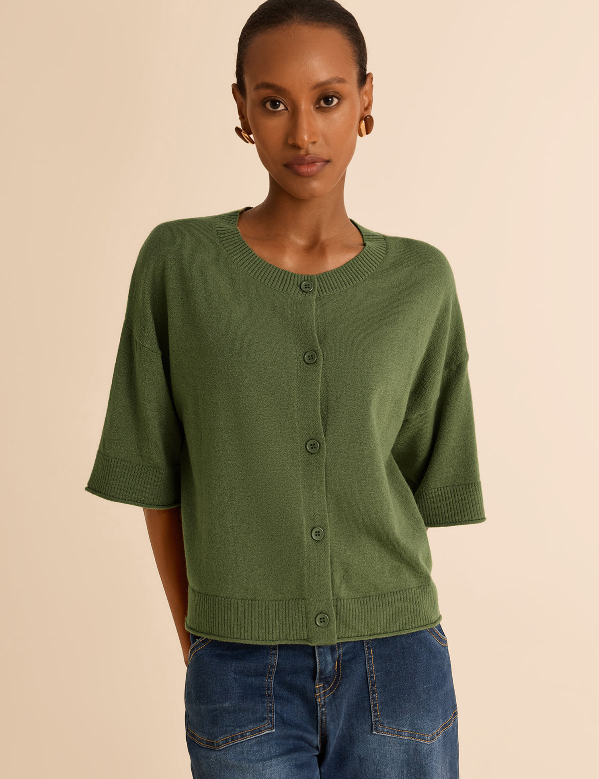 CicyBell_Womens_ArmyGreen_Cardigan_Tops_RC6738_7.webp