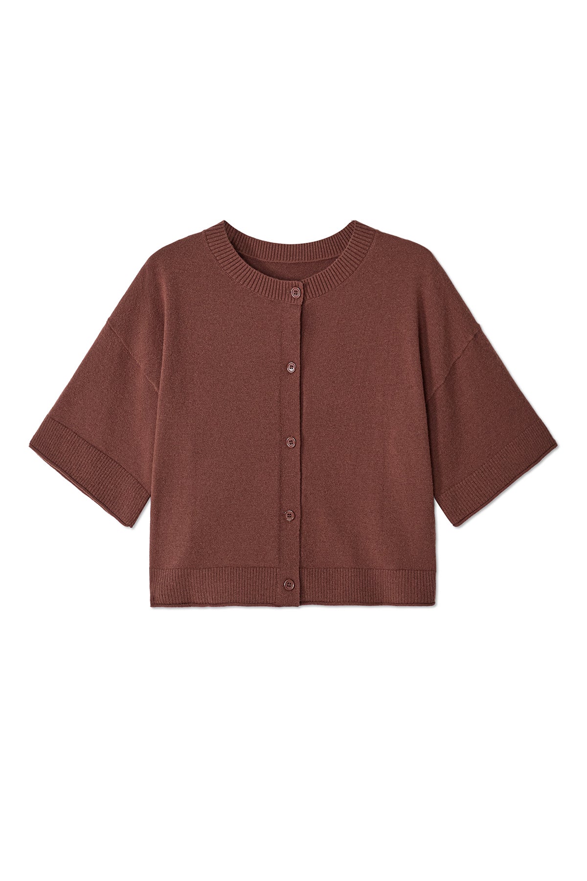 Womens Coffee Cardigan Tops | Cicy Bell