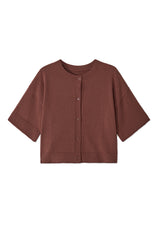Womens Coffee Cardigan Tops | Cicy Bell