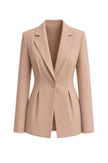 Womens Khaki Business Casual Suit Jackets  | CicyBell