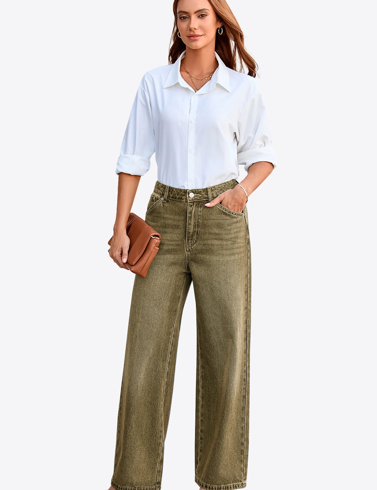 Cicybell-Woman-ArmyGreen-Jeans-H5N978_2.webp