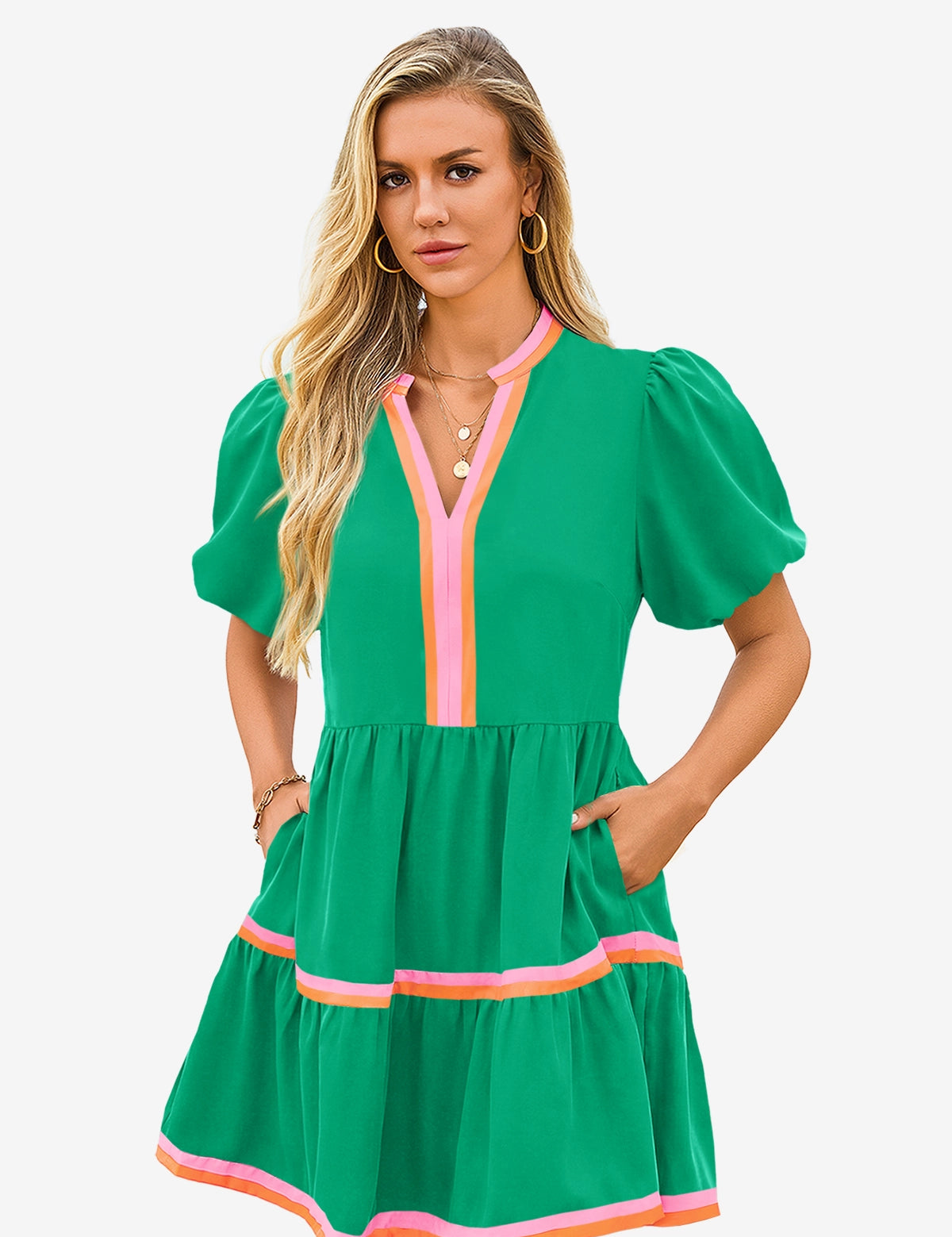 Cicybell-Woman-Green-Dress-J7K265_2.webp