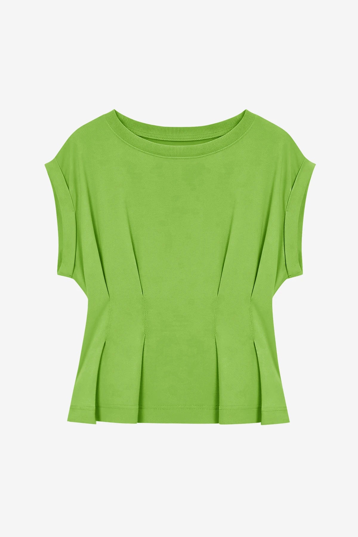 Womens Green Cap Sleeve Tank Tops | CicyBell