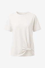 Womens White Crew Neck T Shirts | CicyBell