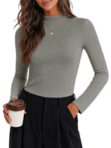 Womens Mock Turtleneck Tops | CicyBell