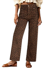 Womens High Waisted Straight Leg Raw Hem Denim Pant | Cicyc Bell