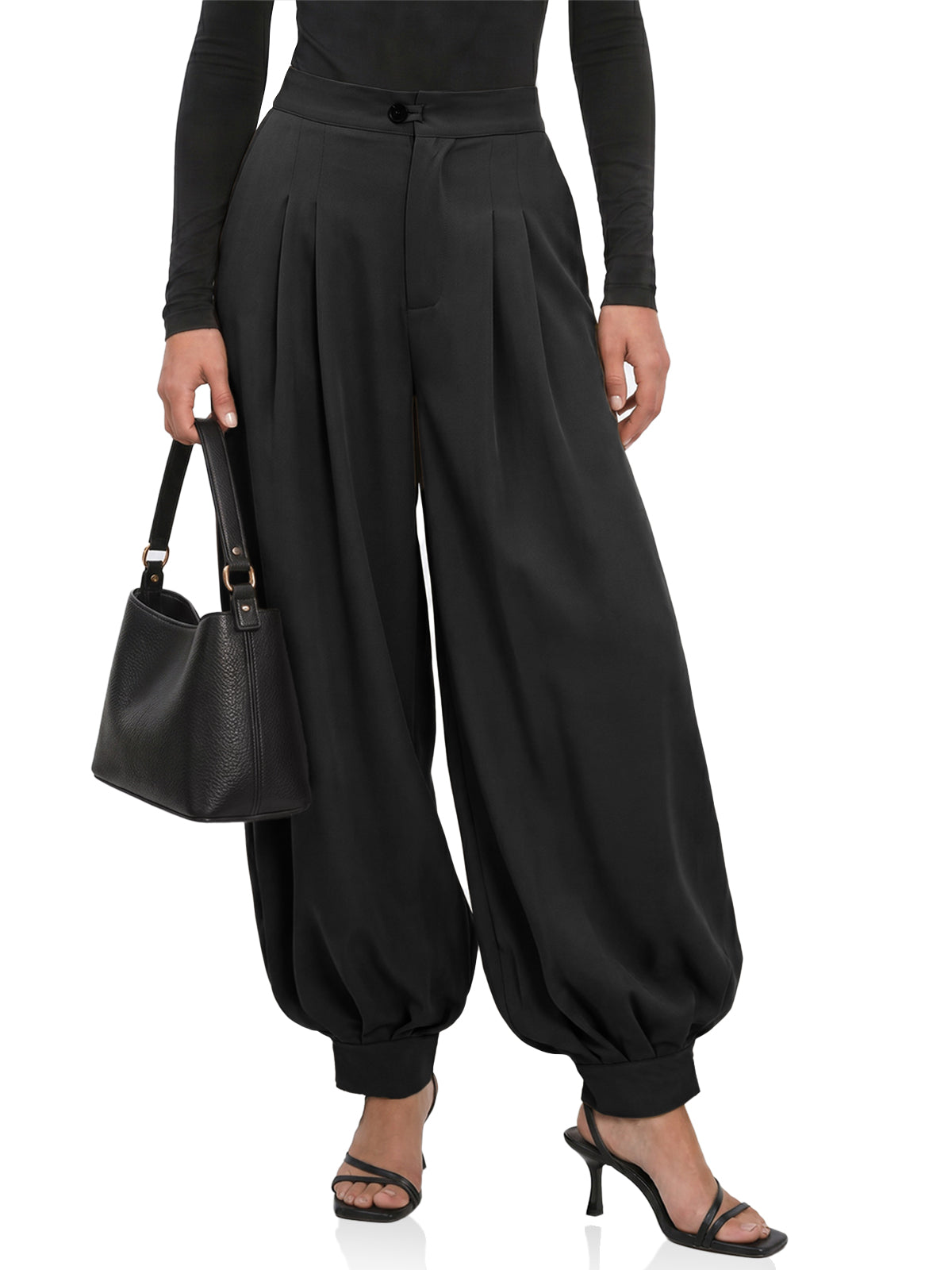 Womens Black Dress Pants | Cicy Bell