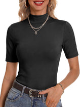 Womens Mock Turtleneck Tops | CicyBell