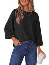 Womens 3/4 Sleeve T Shirts | CicyBell