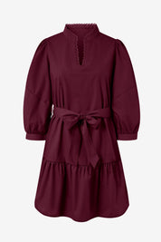 Cicy Bell Womens Wine Red Mini Dresses